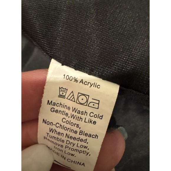 LANSHIFEI Black Shaggy Faux Fur Jacket Coat Women's XXL - Picture 5 of 8